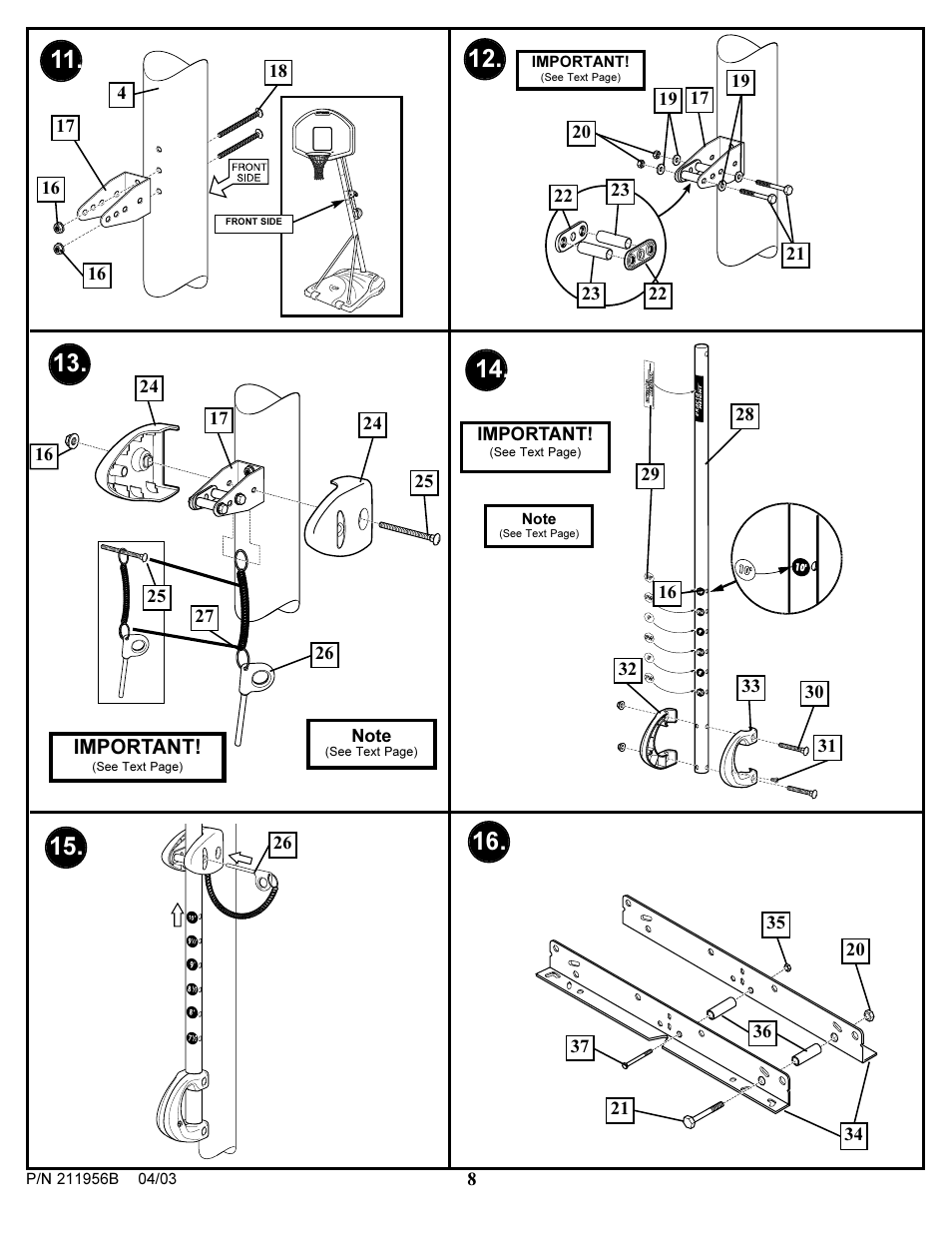 Huffy 104/03P/N211956B User Manual | Page 8 / 13