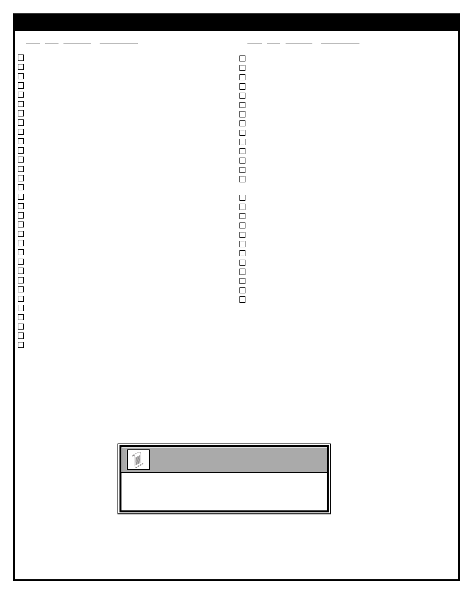 Parts list - see hardware identifier | Huffy M6611343 User Manual | Page 7 / 62