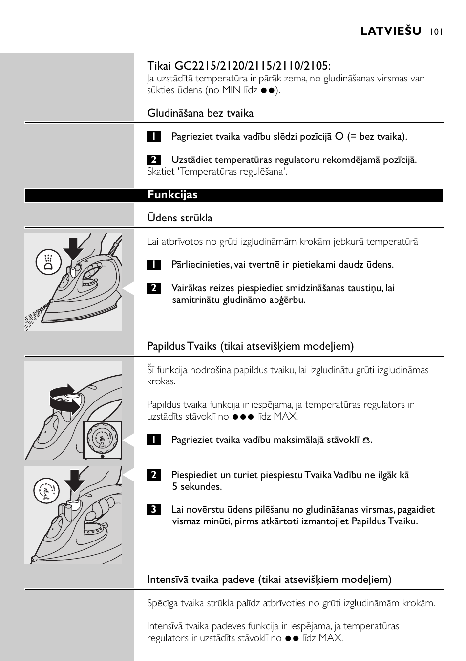 Philips GC2105 User Manual | Page 101 / 154