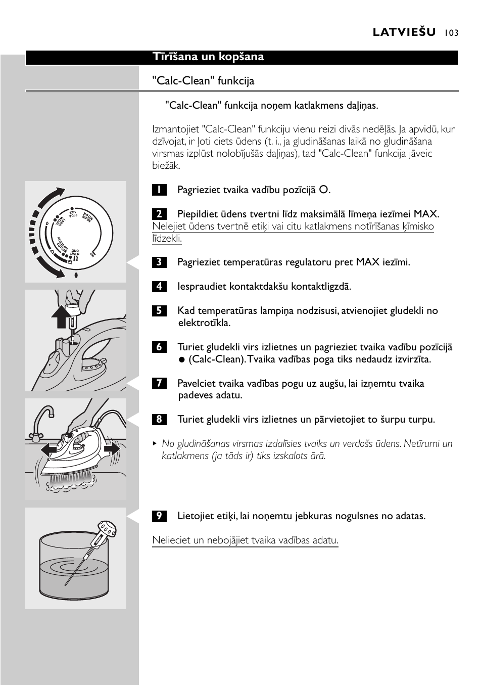 Philips GC2105 User Manual | Page 103 / 154