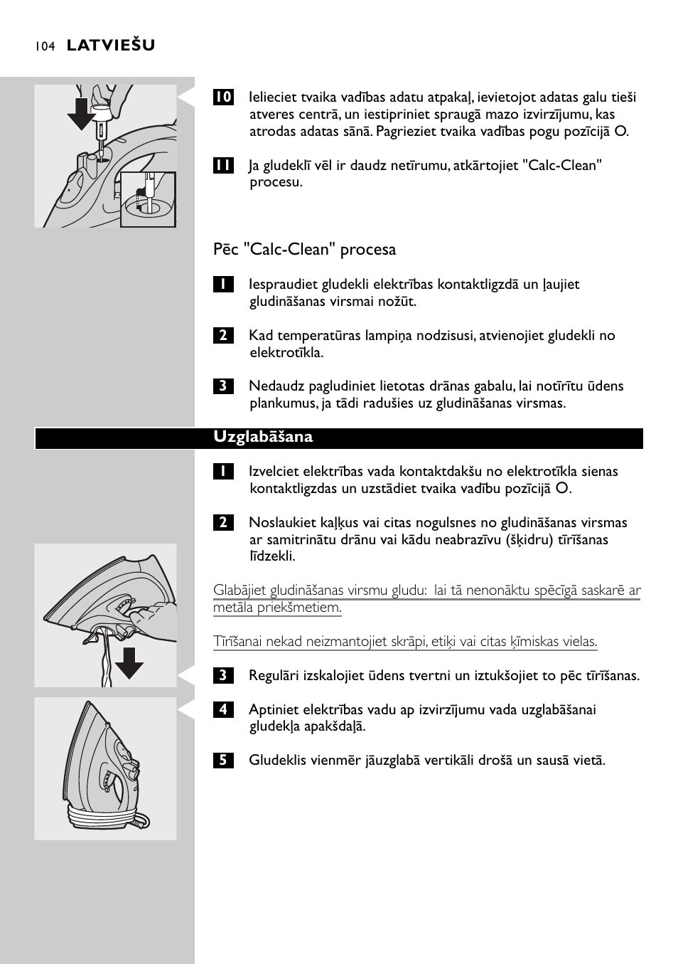 Philips GC2105 User Manual | Page 104 / 154