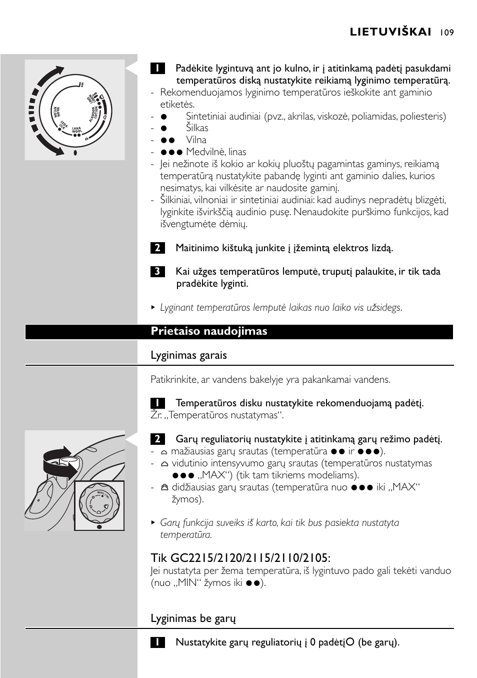 Philips GC2105 User Manual | Page 109 / 154