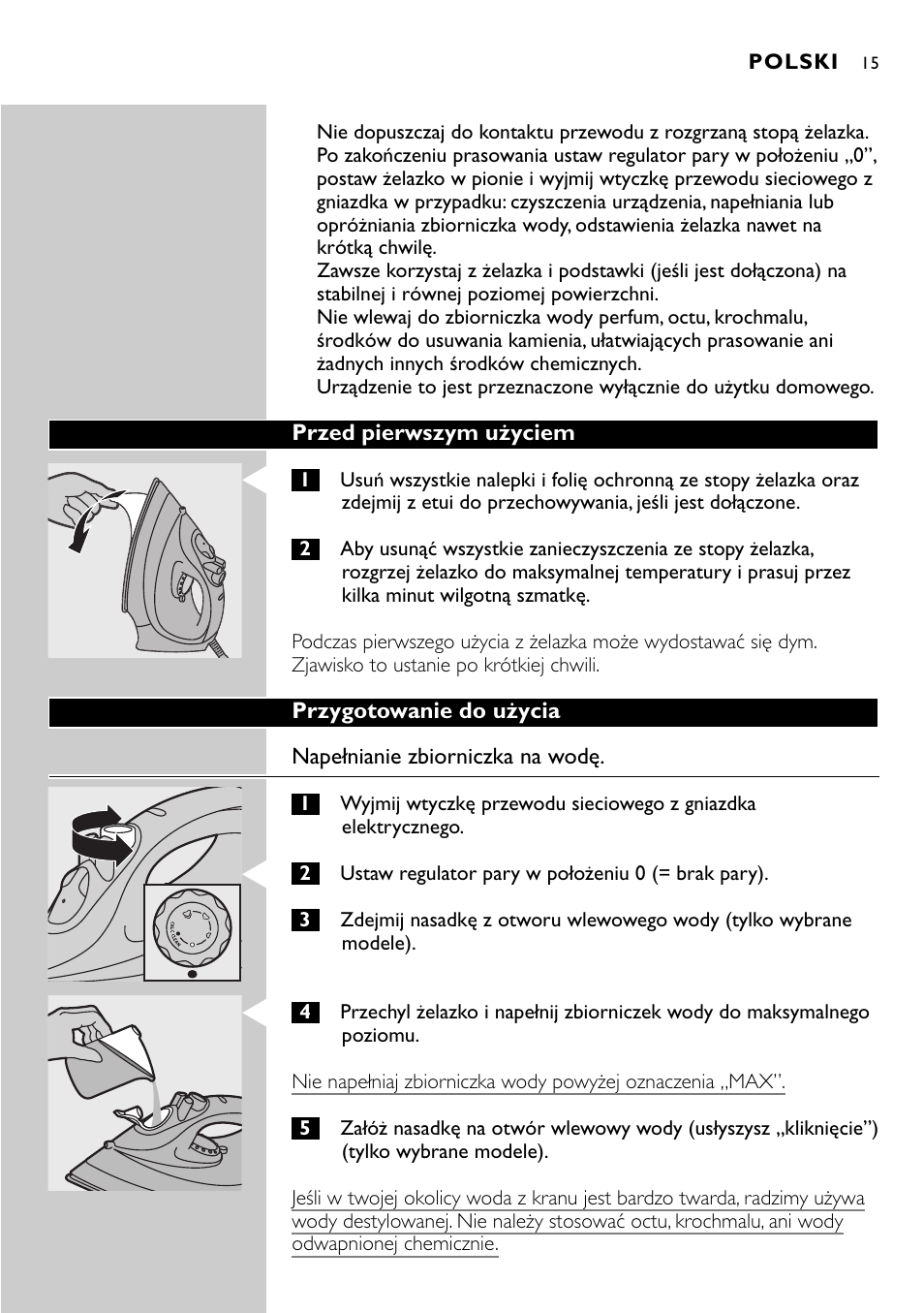 Philips GC2105 User Manual | Page 15 / 154