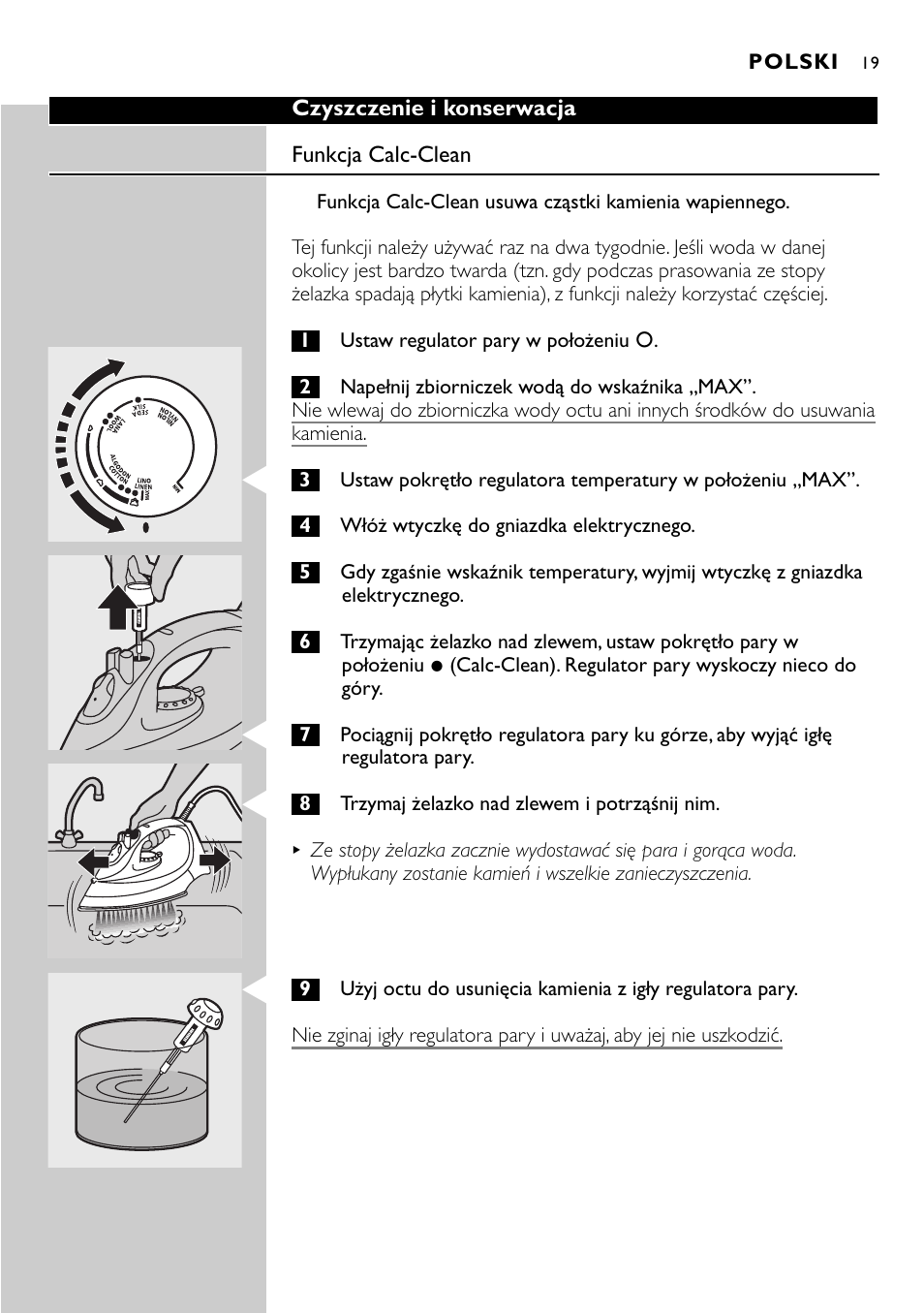 Philips GC2105 User Manual | Page 19 / 154