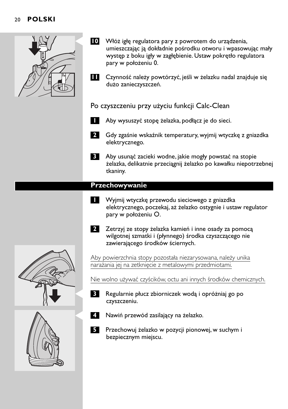 Philips GC2105 User Manual | Page 20 / 154