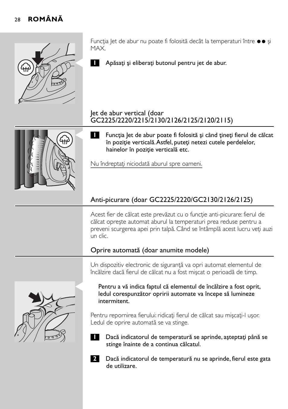 Philips GC2105 User Manual | Page 28 / 154