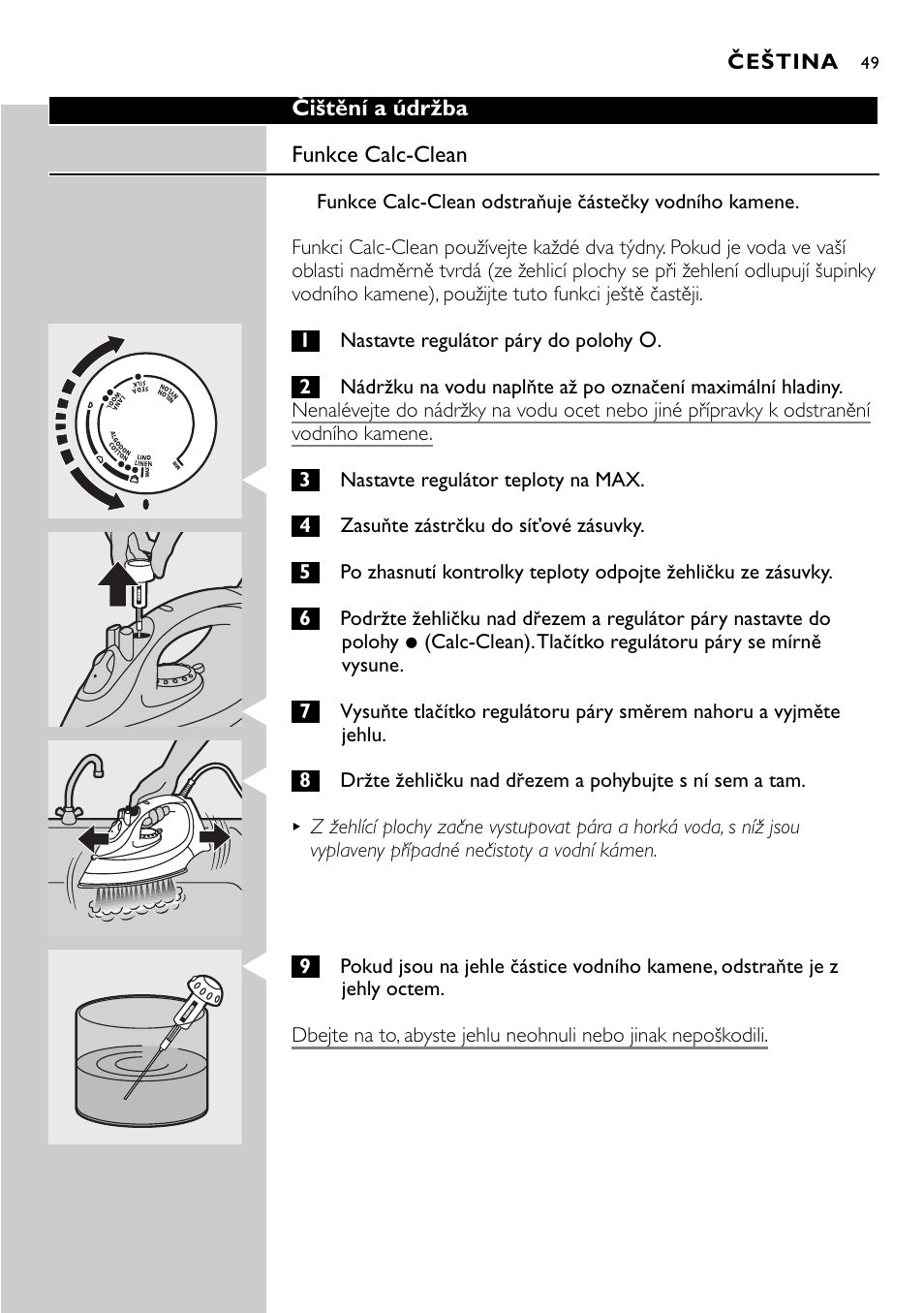 Philips GC2105 User Manual | Page 49 / 154