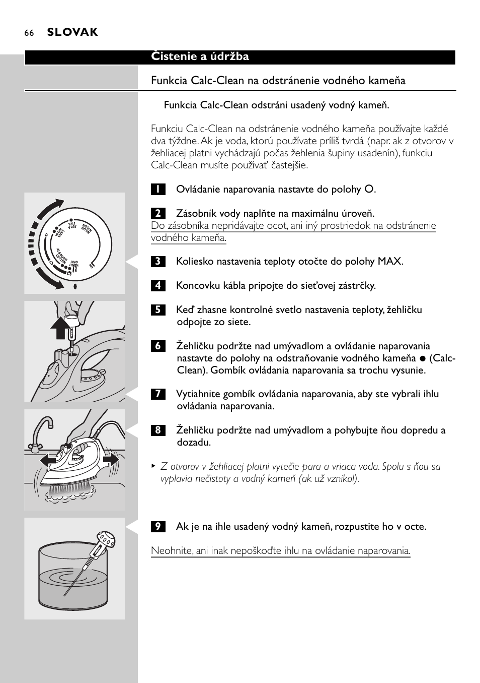 Philips GC2105 User Manual | Page 66 / 154