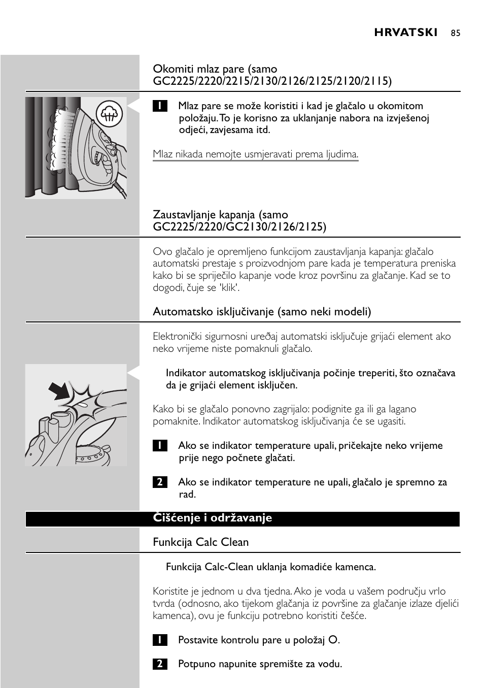 Philips GC2105 User Manual | Page 85 / 154
