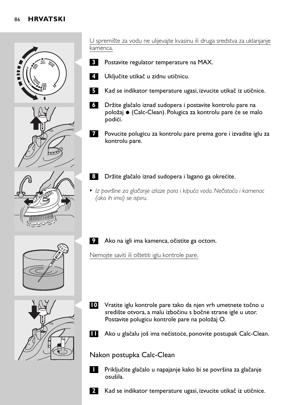 Philips GC2105 User Manual | Page 86 / 154