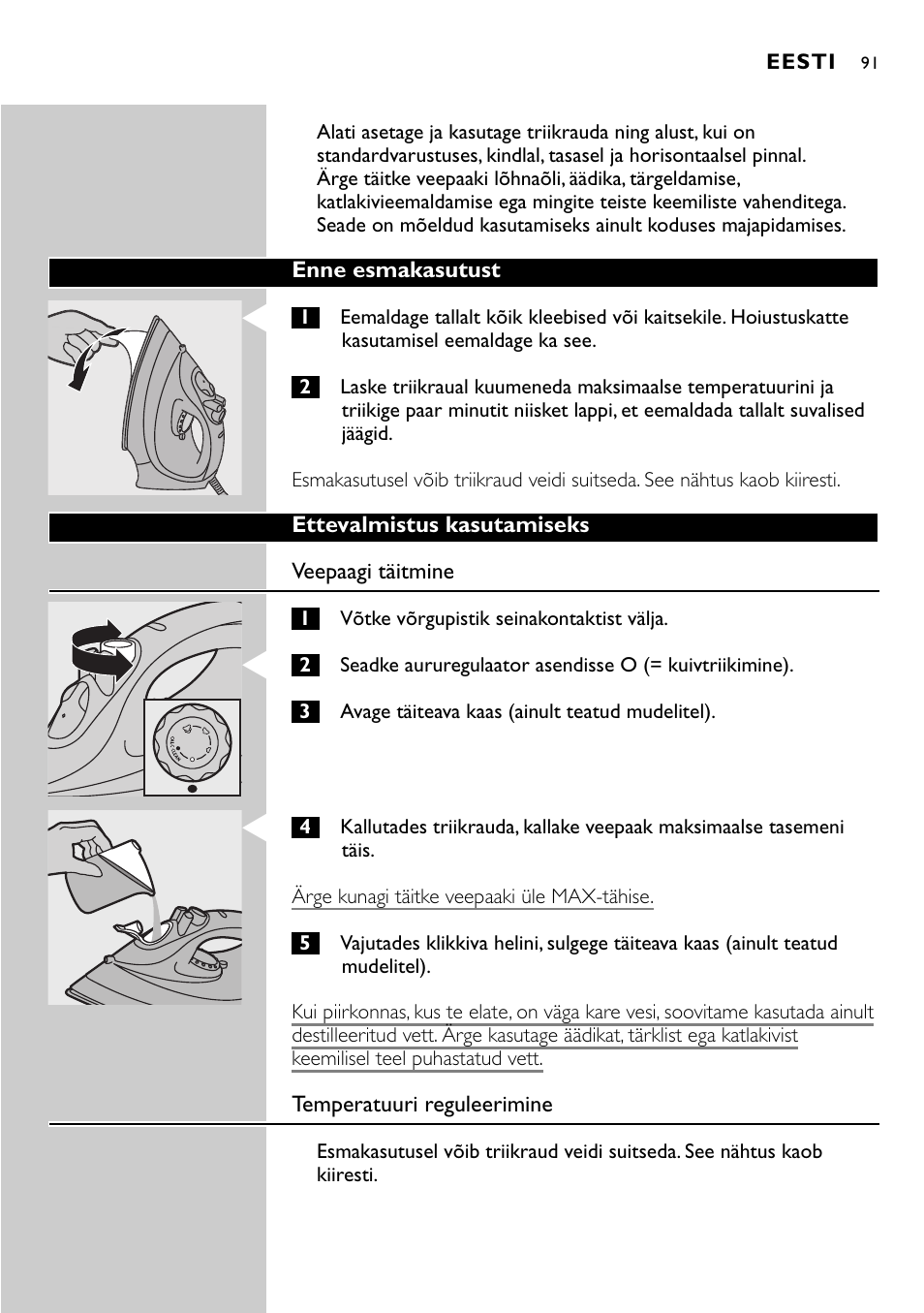 Philips GC2105 User Manual | Page 91 / 154
