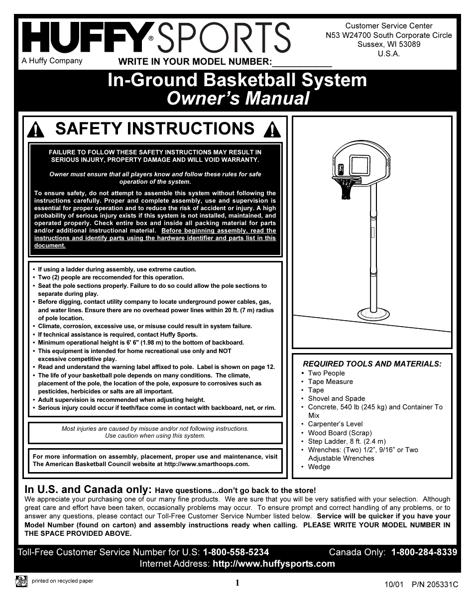 Huffy SKM 1030 User Manual | 35 pages