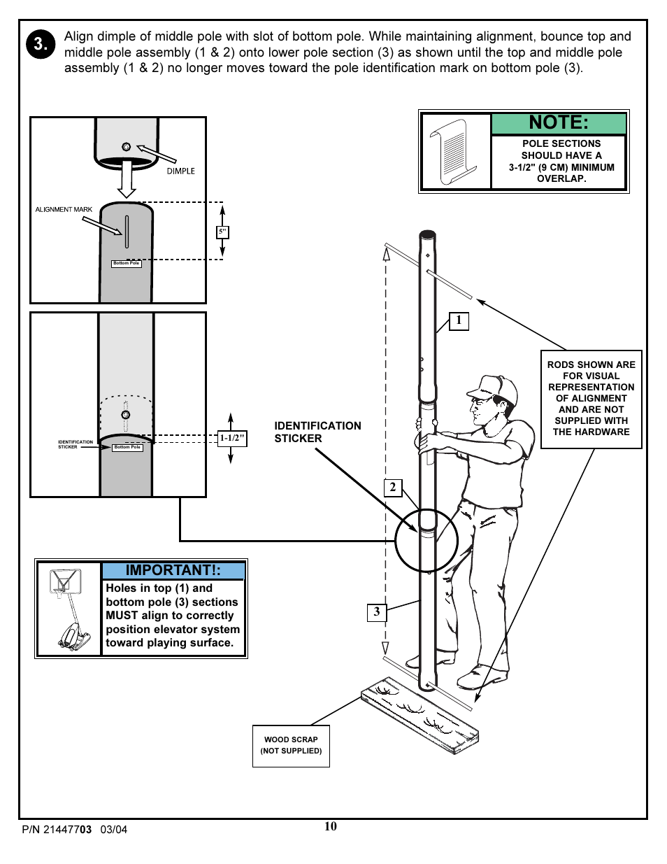 Important | Huffy DOLPHIN 7900 User Manual | Page 10 / 55