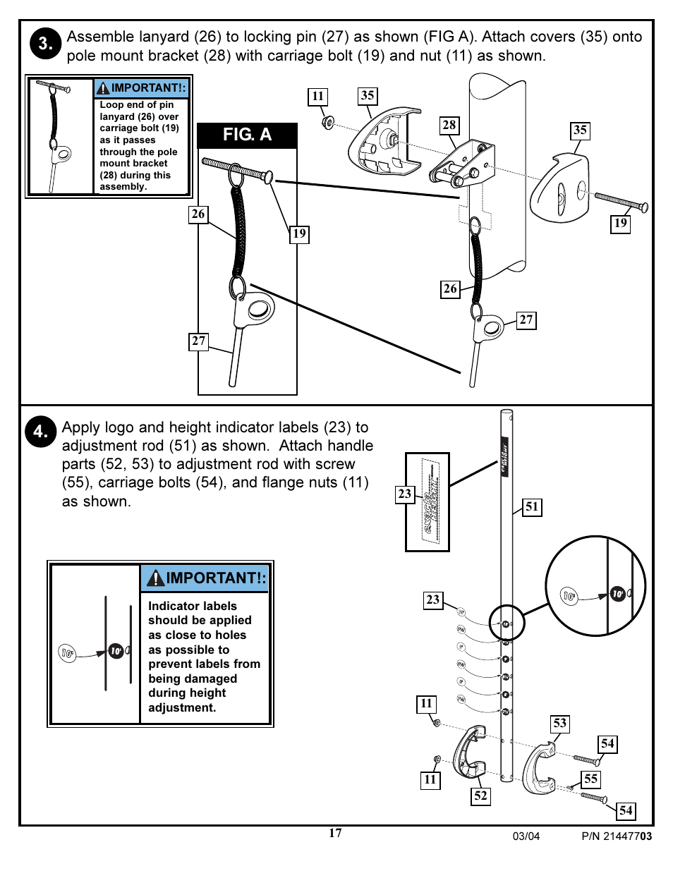 Fig. a | Huffy DOLPHIN 7900 User Manual | Page 17 / 55