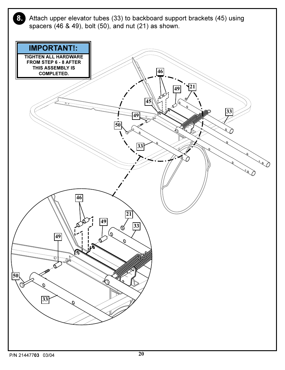 Important | Huffy DOLPHIN 7900 User Manual | Page 20 / 55