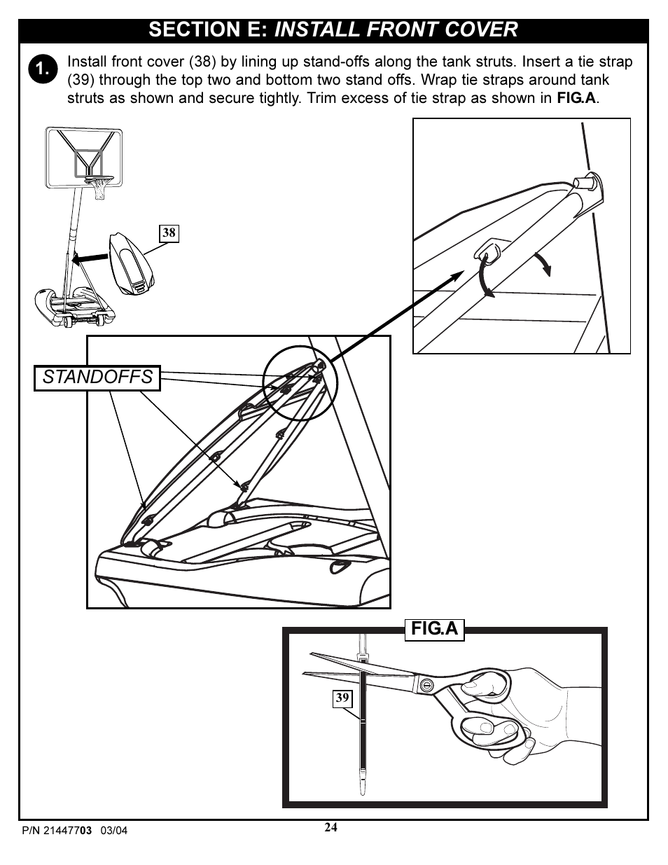 Fig.a standoffs | Huffy DOLPHIN 7900 User Manual | Page 24 / 55