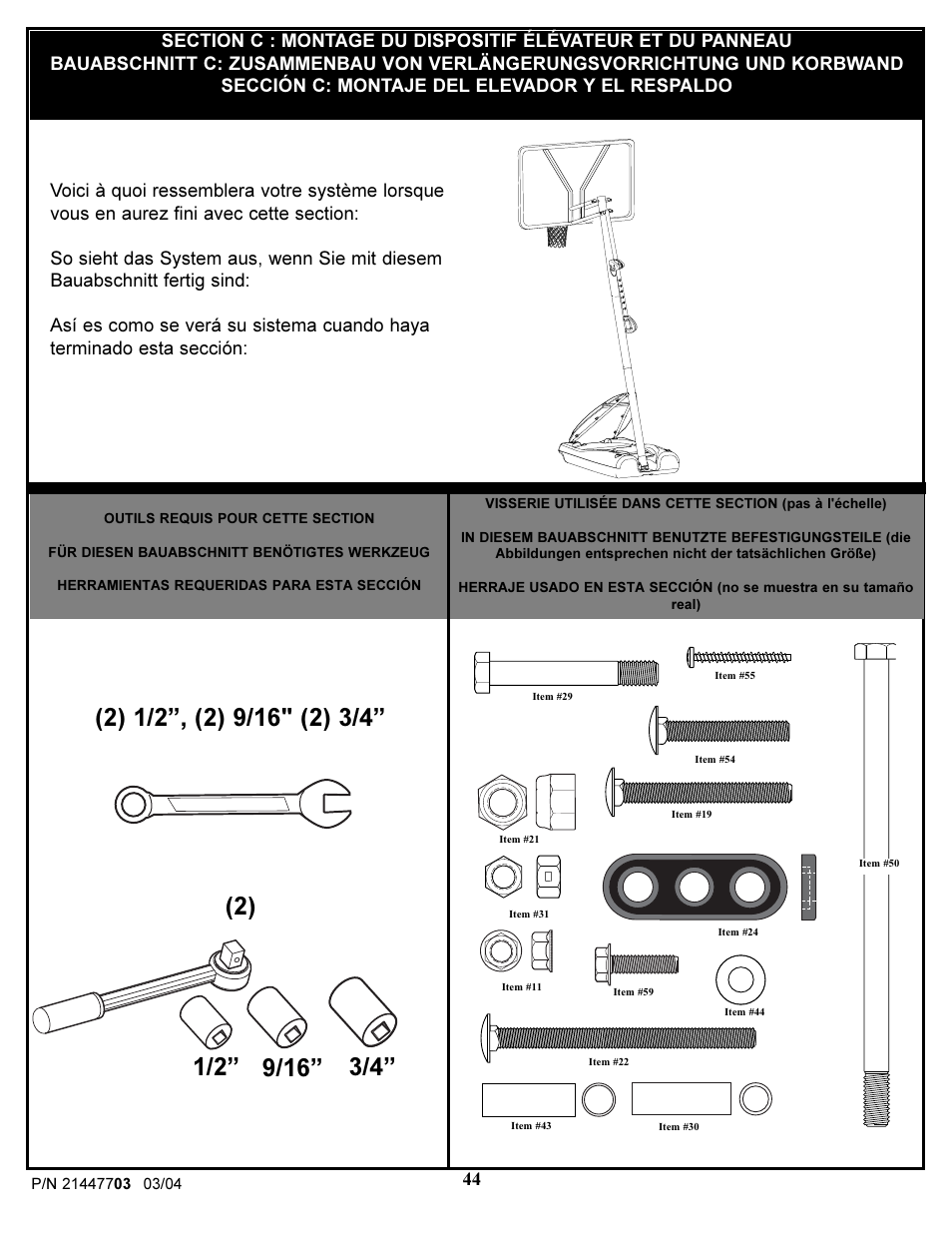 Huffy DOLPHIN 7900 User Manual | Page 44 / 55