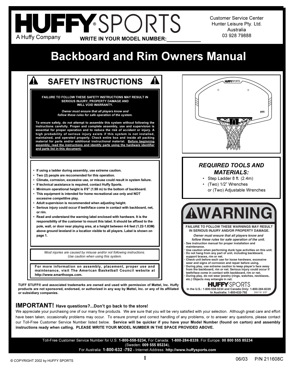 Huffy 32PFL3403D User Manual | 6 pages