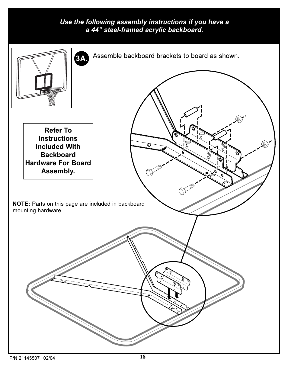 Huffy Sports Basketball Systems User Manual | Page 18 / 28