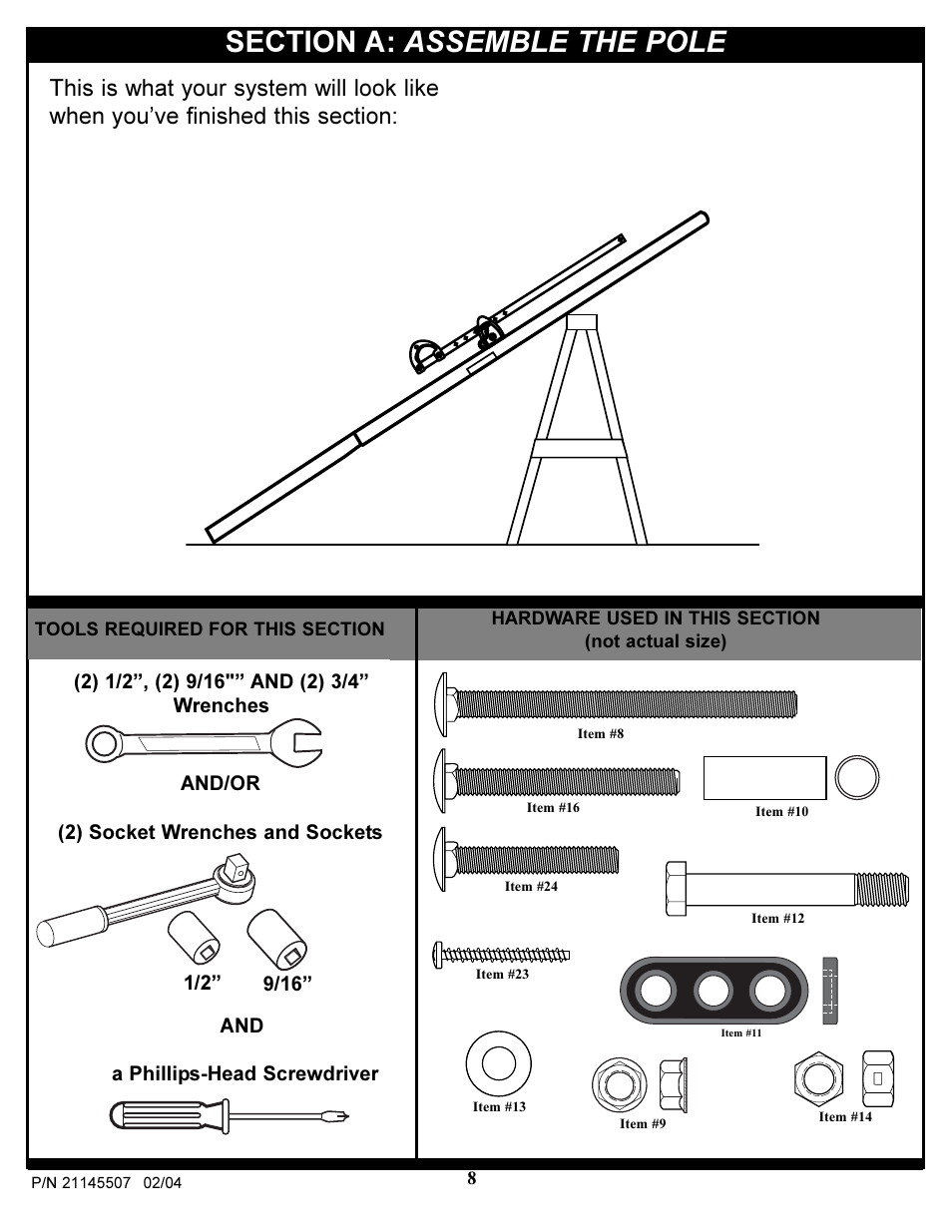 Huffy Sports Basketball Systems User Manual | Page 8 / 28