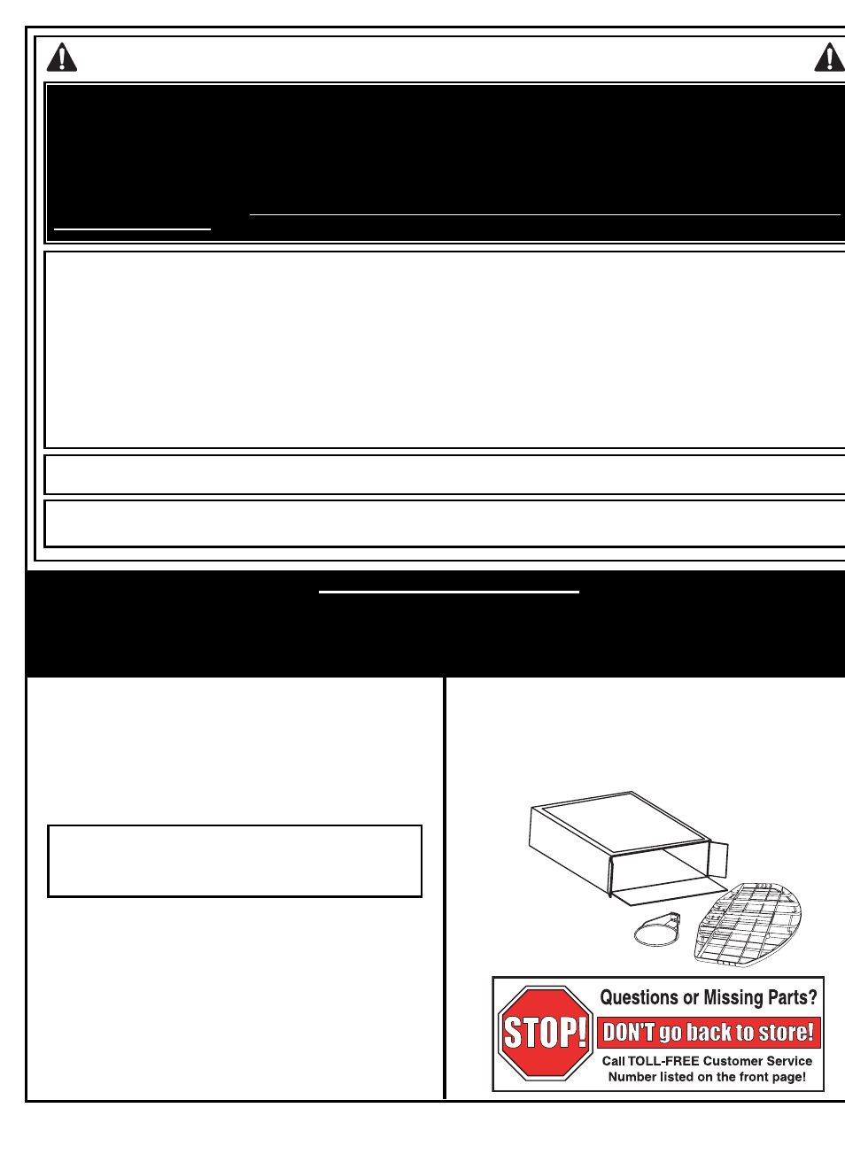 Safety instructions, Notice to assemblers | Huffy M8000 User Manual | Page 2 / 18