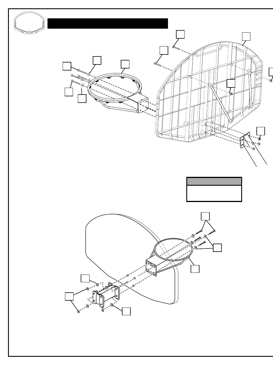 Extension arm installation | Huffy M8000 User Manual | Page 5 / 18