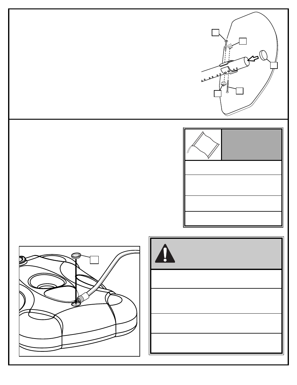 Attention ! vorsicht! ¡precaución! attenzione! 9 | Huffy M5800151 User Manual | Page 29 / 30