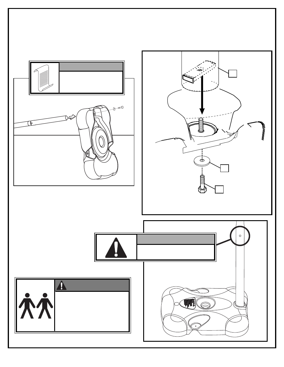 Warning, Important | Huffy M5800151 User Manual | Page 9 / 30