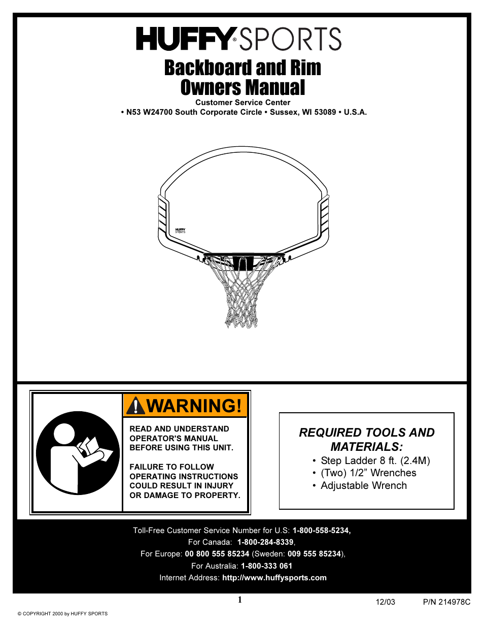 Huffy SKYIPCAM650W AICAP650W User Manual | 14 pages