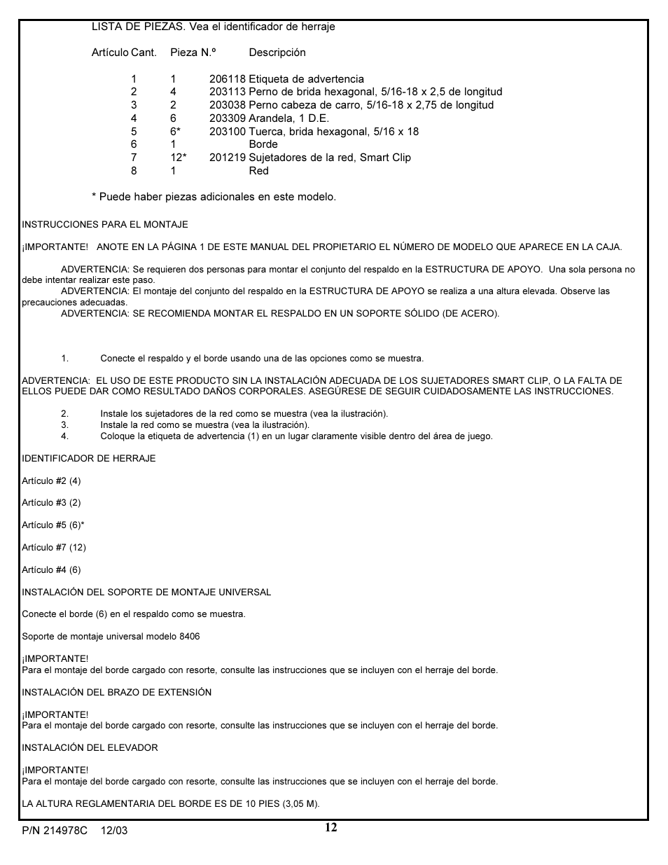 Huffy SKYIPCAM650W AICAP650W User Manual | Page 12 / 14