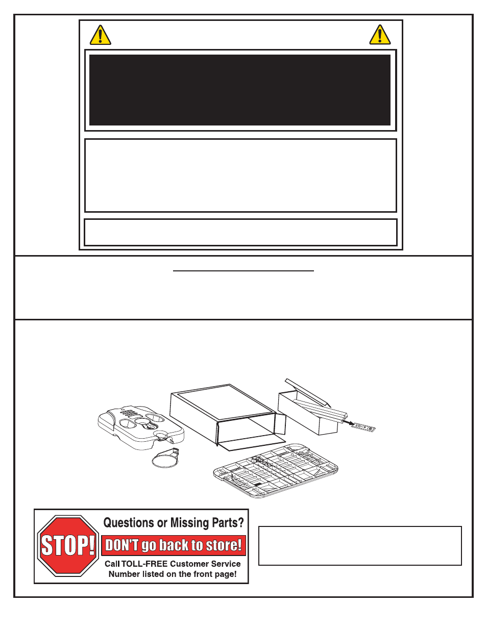 Safety instructions, Notice to assemblers | Huffy M611814 User Manual | Page 3 / 30