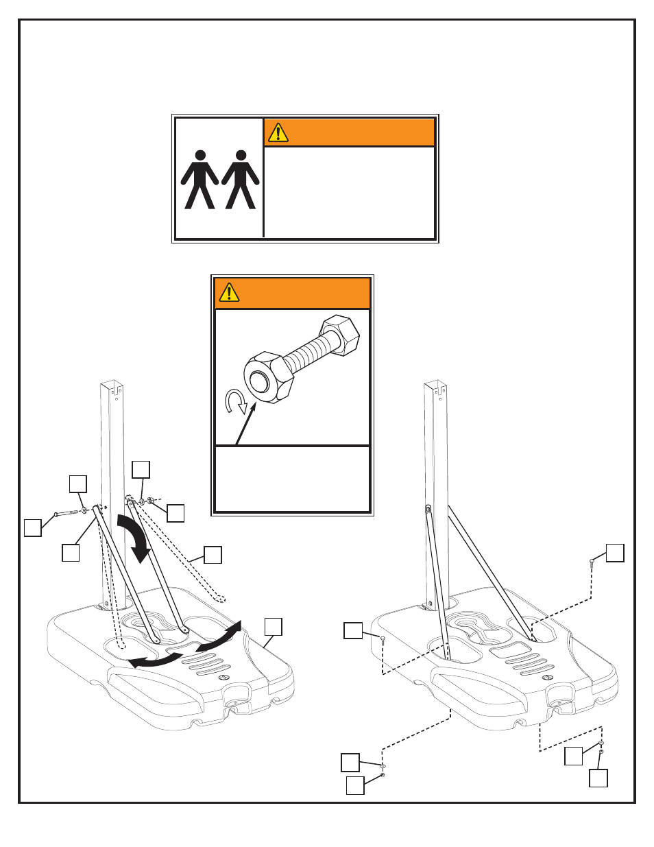 Warning | Huffy M611814 User Manual | Page 9 / 30