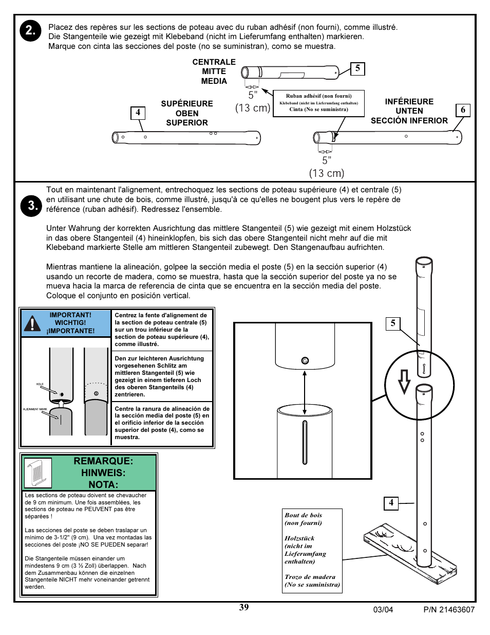 Huffy UXT4030AA User Manual | Page 39 / 51