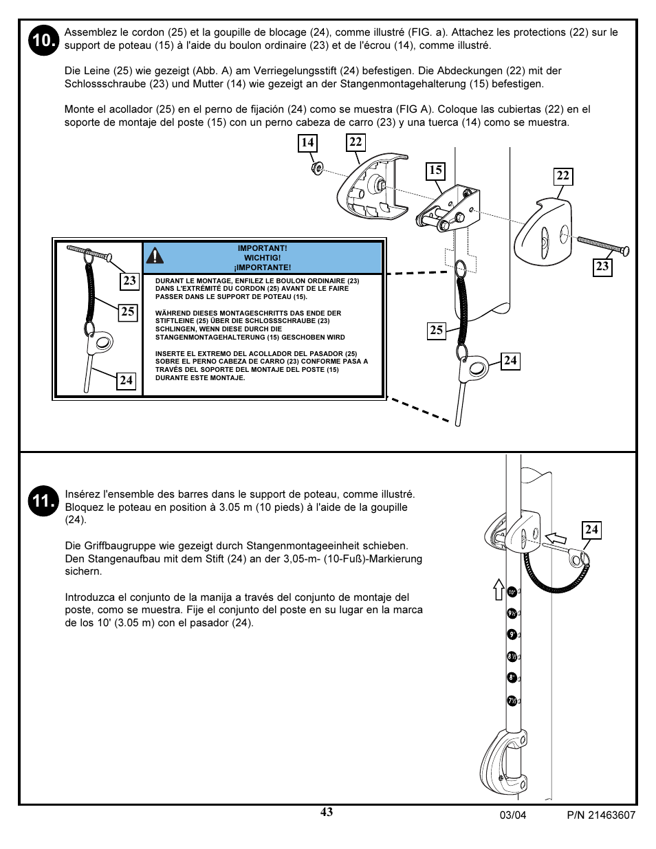 Huffy UXT4030AA User Manual | Page 43 / 51