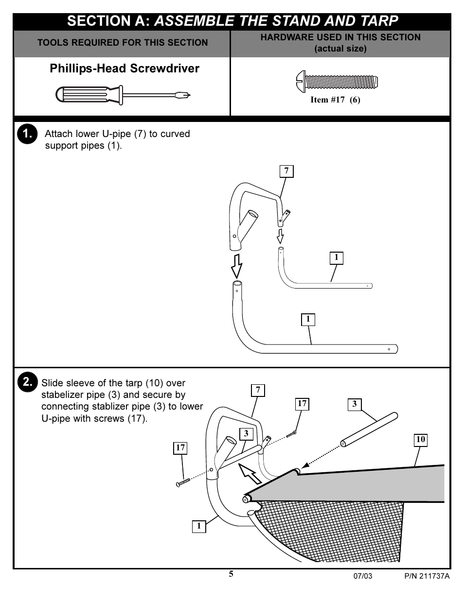 Phillips-head screwdriver | Huffy Table-Top Basketball Game User Manual | Page 5 / 12