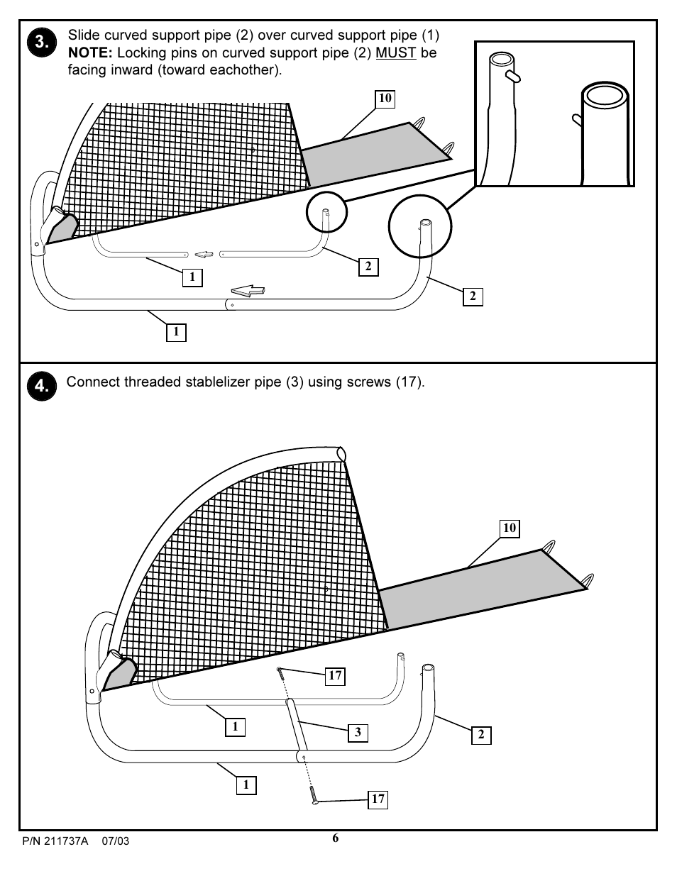 Huffy Table-Top Basketball Game User Manual | Page 6 / 12