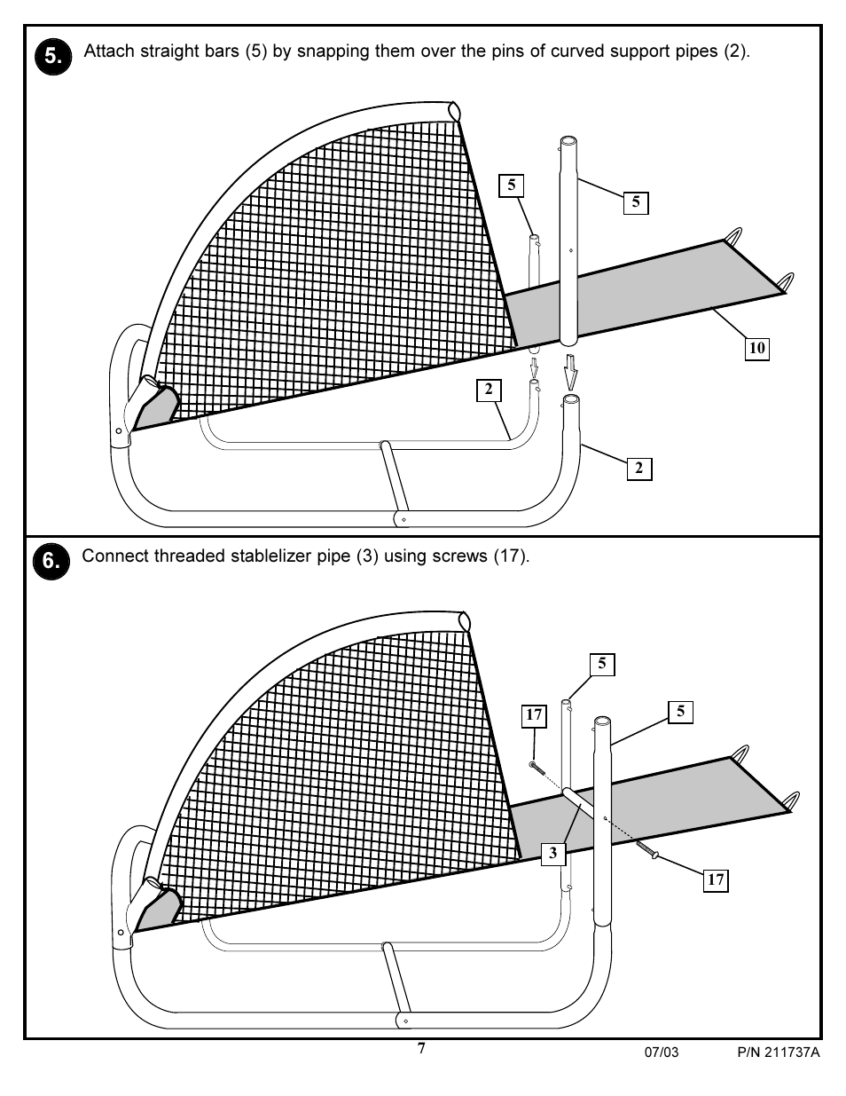 Huffy Table-Top Basketball Game User Manual | Page 7 / 12