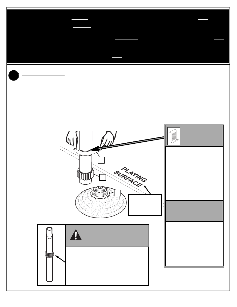 Important, Wichtig, Importante | Huffy M881104 User Manual | Page 18 / 40