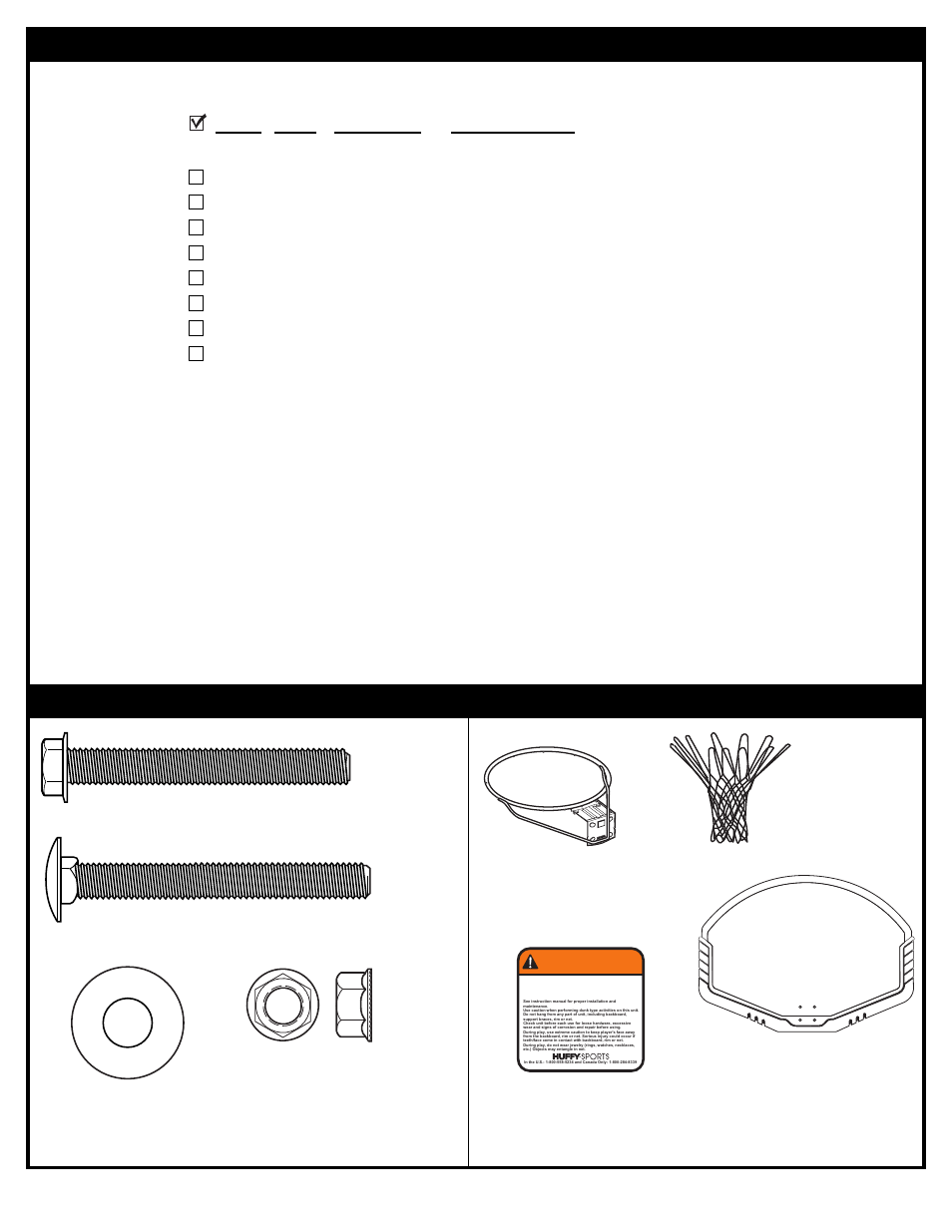 Warning | Huffy 8000 User Manual | Page 3 / 14