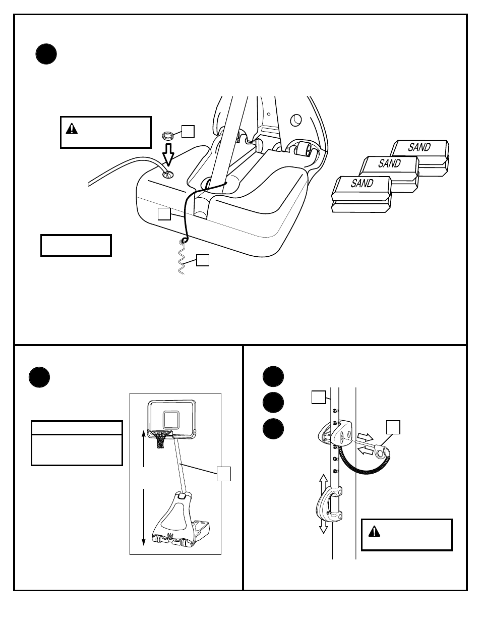 Warning, Ballast | Huffy 110-816R019 User Manual | Page 15 / 15