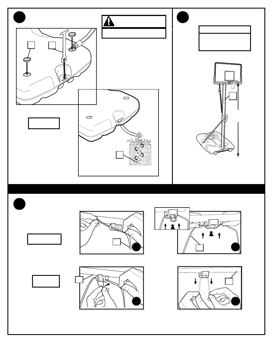 Warning, Ab c d | Huffy MCM108DB User Manual | Page 16 / 17