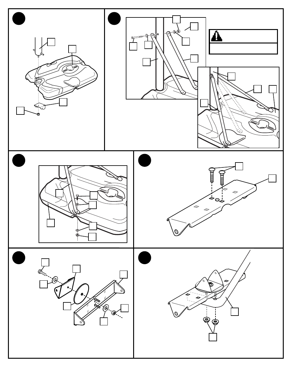 Warning | Huffy MCM108DB User Manual | Page 8 / 17