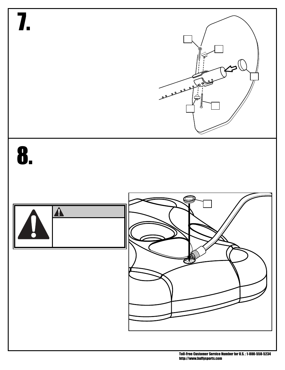 Caution | Huffy PRESTIGE V 600 User Manual | Page 12 / 30