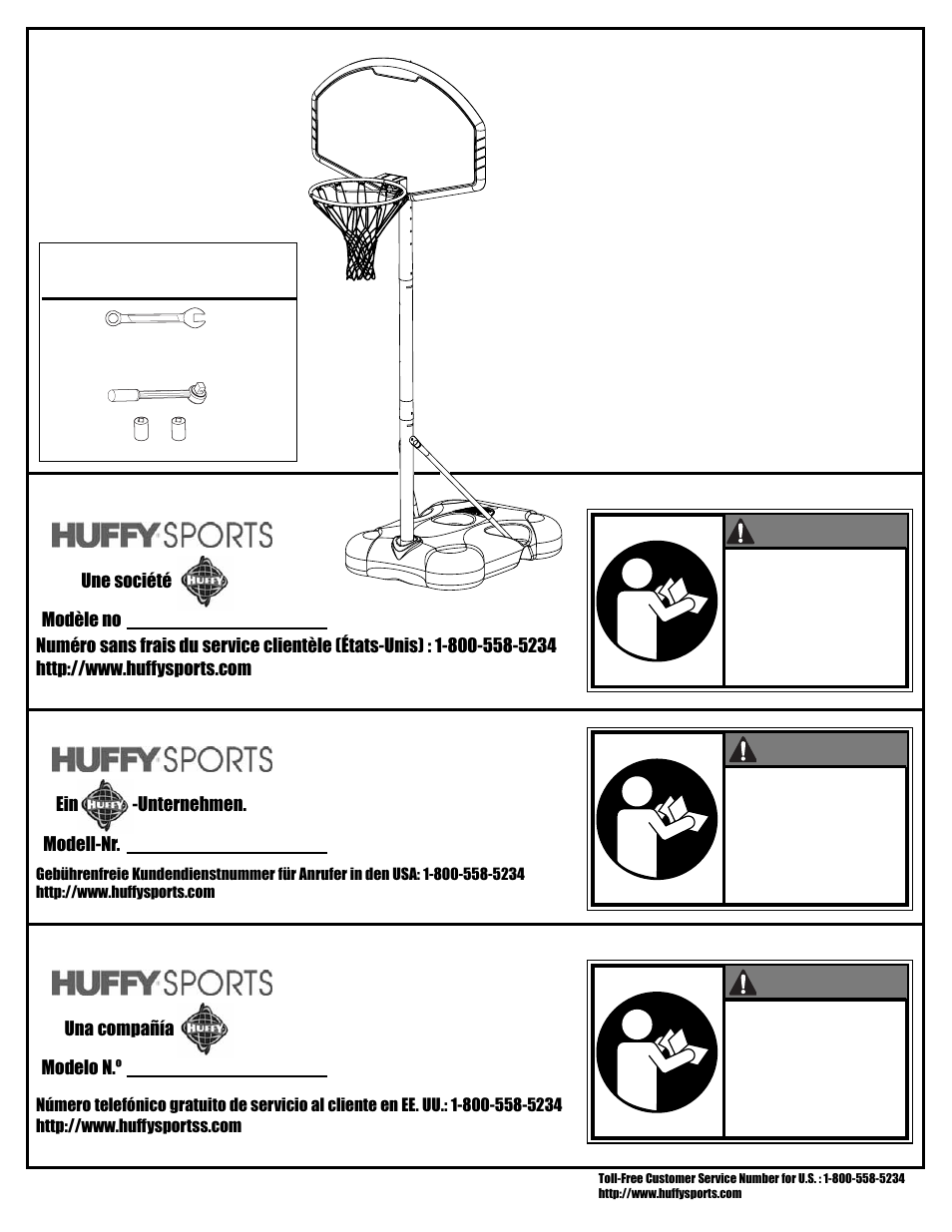 Warnung, Français español deutsch, Advertencia | Avertissement | Huffy PRESTIGE V 600 User Manual | Page 16 / 30