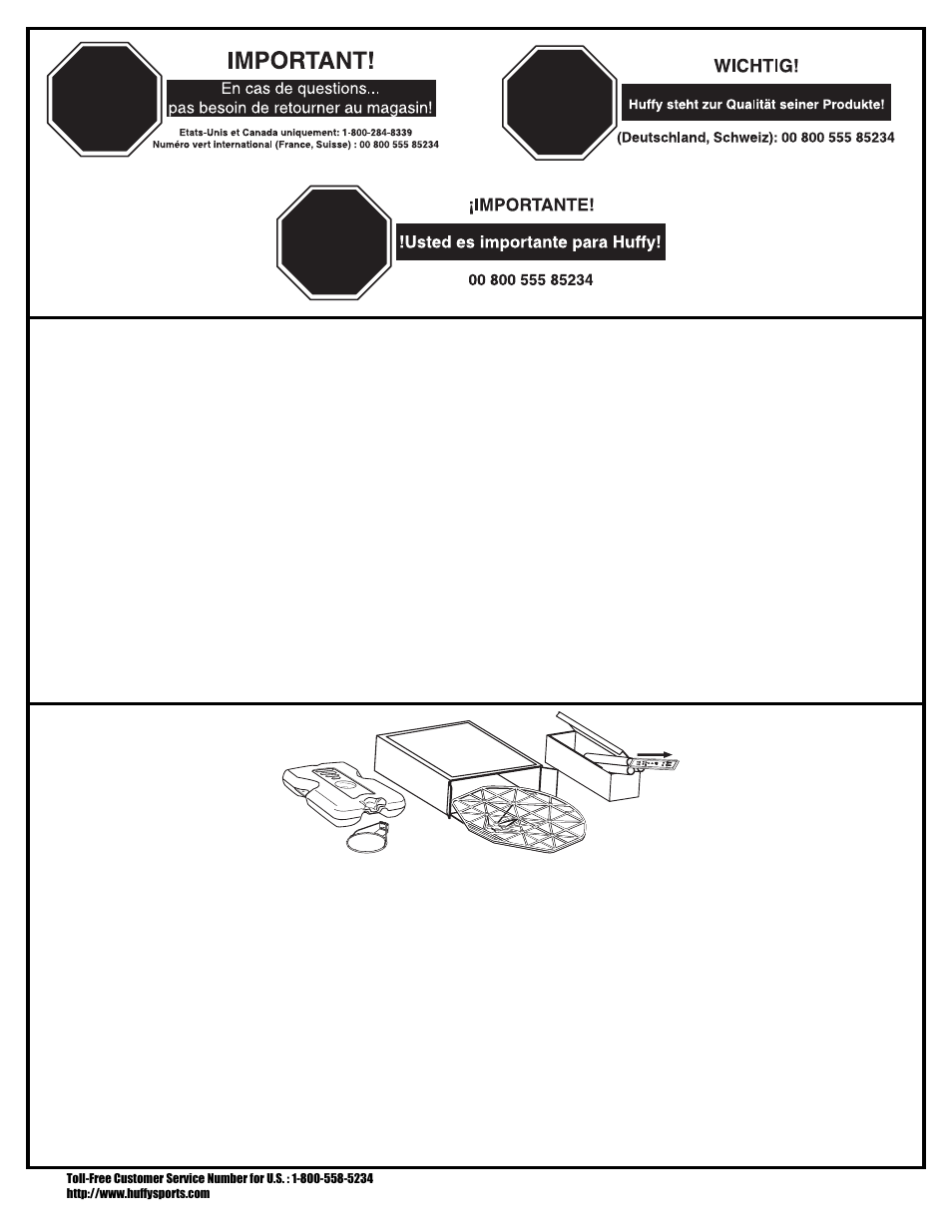 Avis aux personnes chargées du montage, Aviso para las personas que realizan el montaje | Huffy PRESTIGE V 600 User Manual | Page 17 / 30