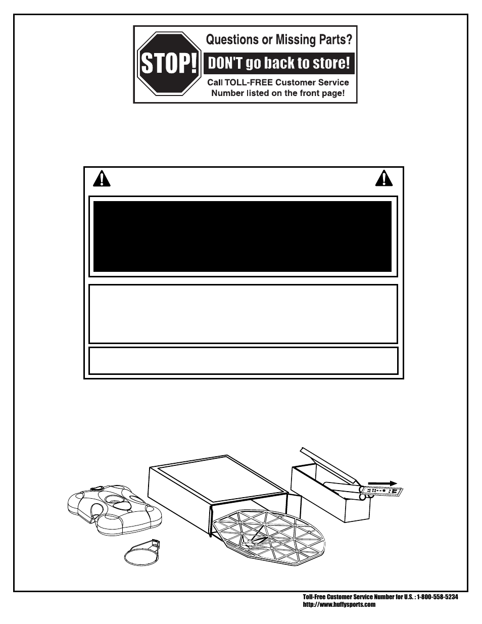 Safety instructions, Notice to assemblers | Huffy PRESTIGE V 600 User Manual | Page 2 / 30