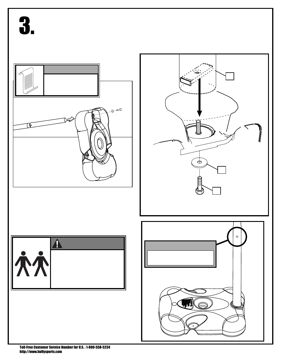 Warning, Important | Huffy PRESTIGE V 600 User Manual | Page 9 / 30