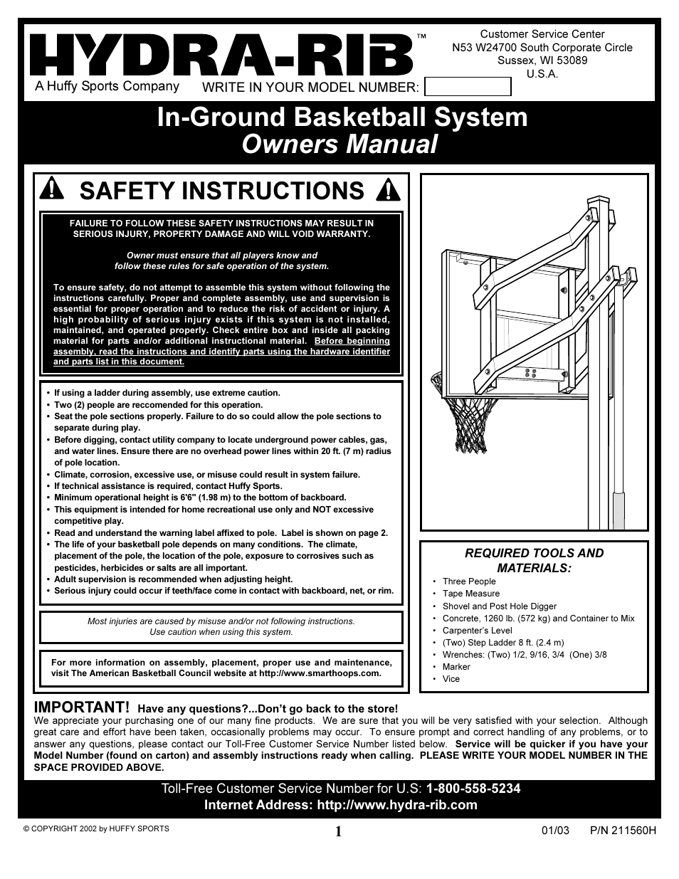 Huffy AC4062 User Manual | 18 pages