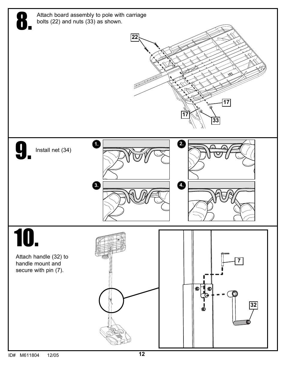 Huffy M611804 User Manual | Page 12 / 29