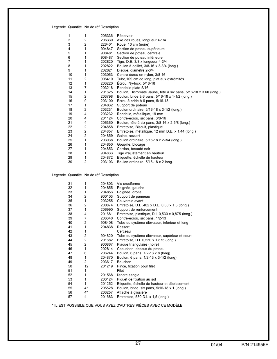 Huffy AR325W User Manual | Page 27 / 33